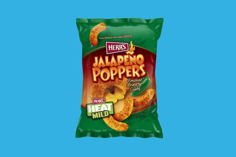 Herr's Jalapeno Poppers Cheese Curls 85g