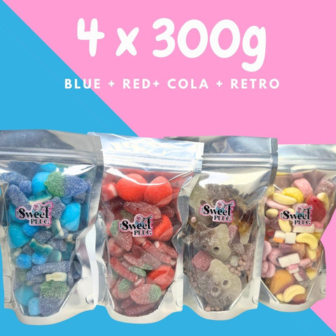 4 x 300g Pick n Mix Bags for £15!