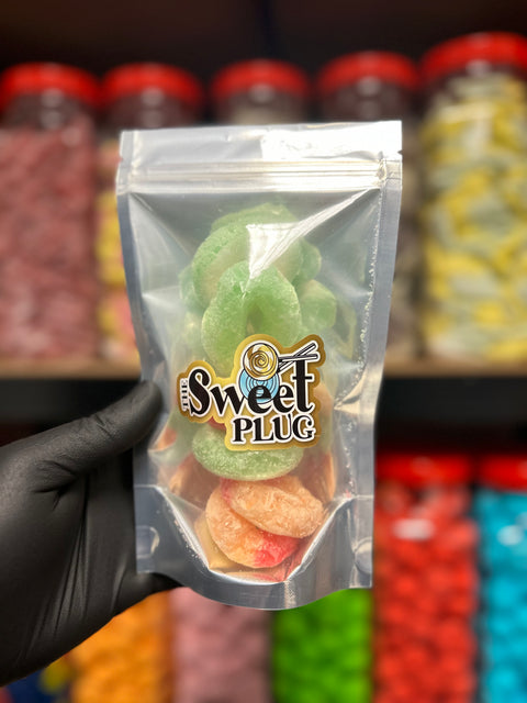 Freeze Dried Peach and Apple Ring Mix