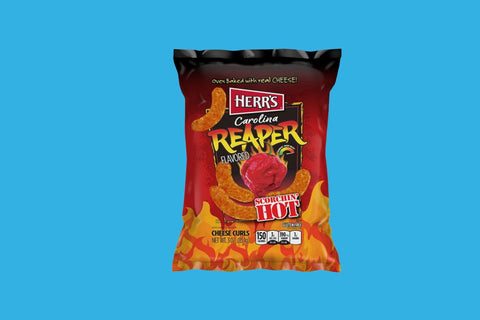 Herr’s Carolina Reaper Cheese Curls 1oz